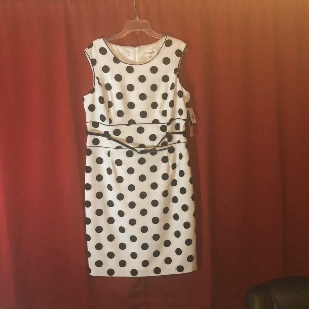 Black and white Polka Dot